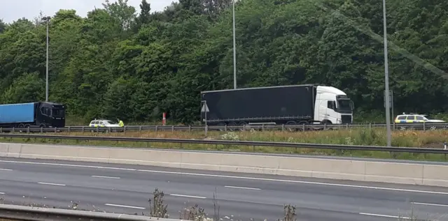 Nottinghamshire Police’s Roads Policing Team running Operation Tramline