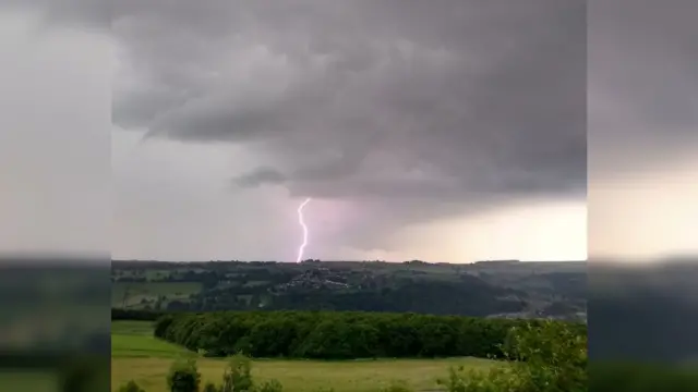 Lightning strike