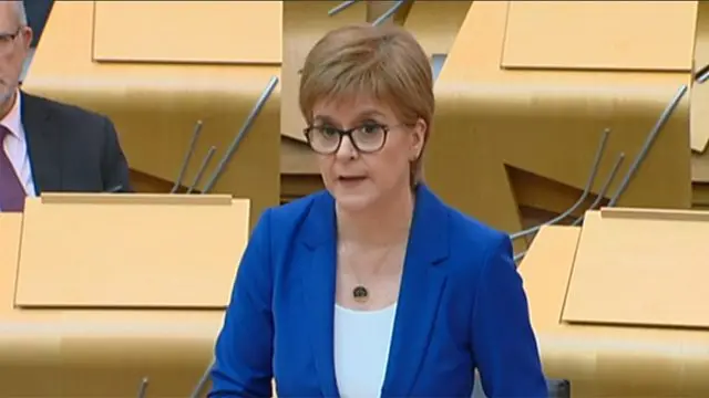 First Minister Nicola Sturgeon