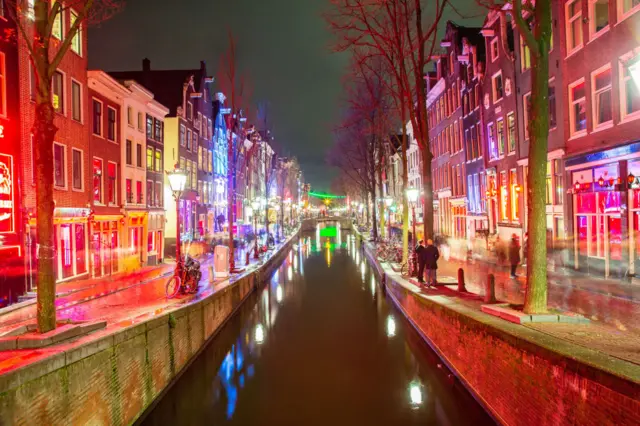 Amsterdam's red light district