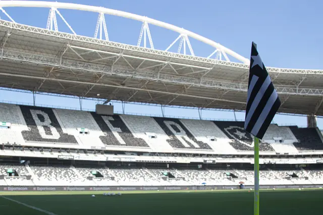 View of Botafogo's Nilton Santos stadium