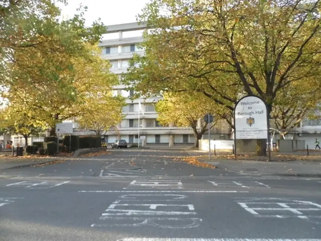 Borough Hall in Bedford