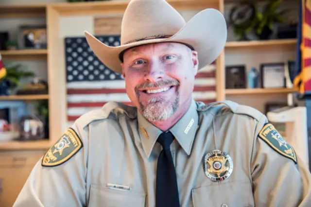 Pinal County Sheriff Mark Lamb