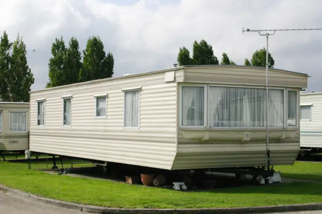 Static caravan