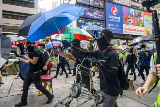 Hong Kong Protests Against China's Proposed Security Law