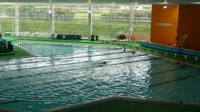 Swimming pool at Beau Sejour