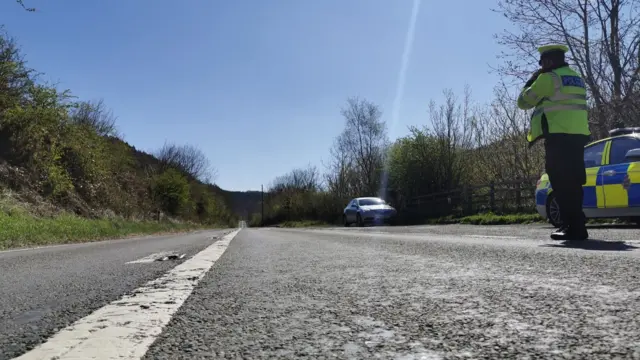 Speed checking in Derbyshire