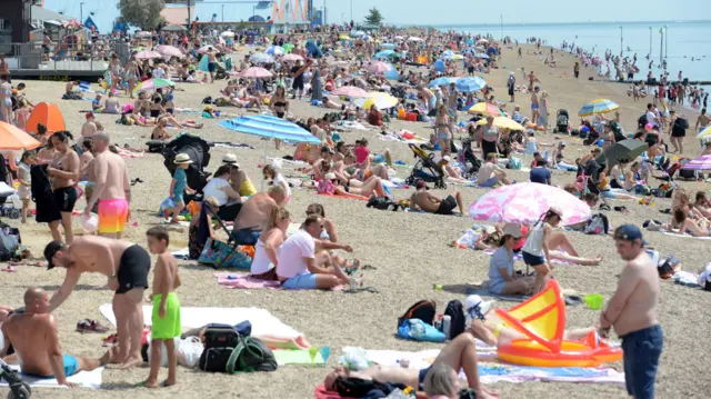 Southend beach