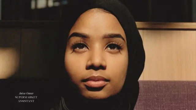 Anisa Omar, who features on the front cover of British Vogue