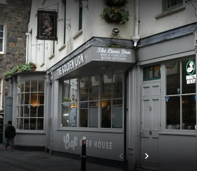 Golden Lion in Guernsey