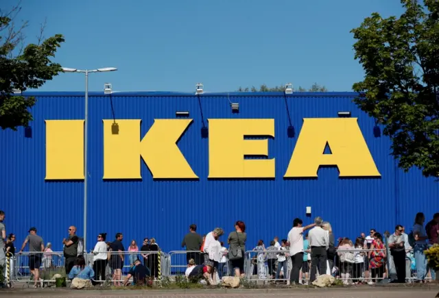 Ikea queue on 1 June