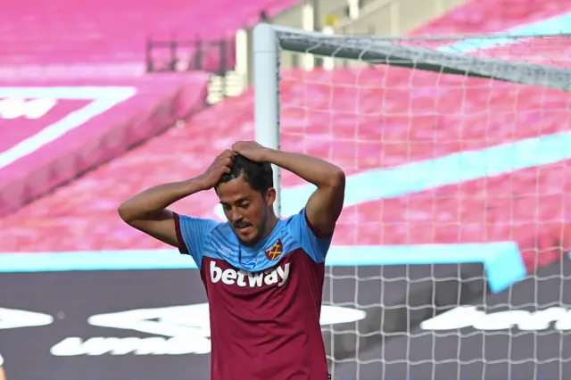 West Ham's Pablo Fornals