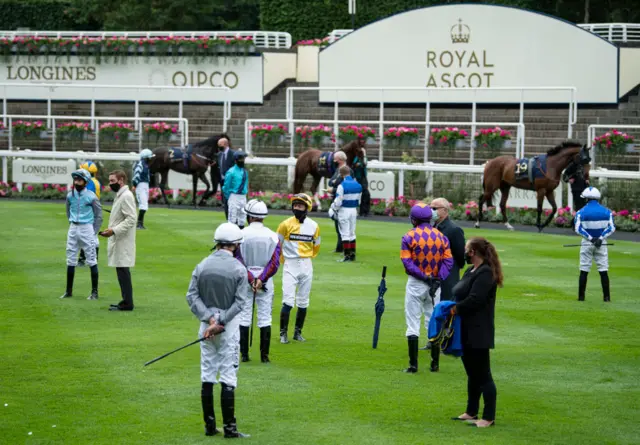 Jockeys at Royal Ascot