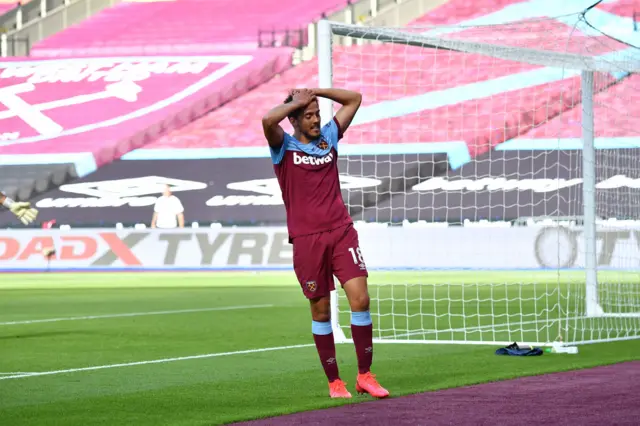 West Ham's Pablo Fornals