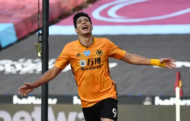 Wolverhampton Wanderers' Raul Jimenez