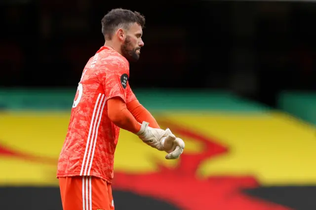 Watford goalkeeper Ben Foster