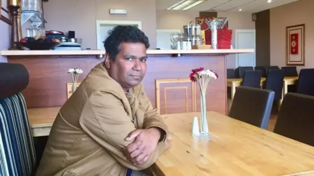 Mohammed Parvez said his usual diners have not been visiting his restaurant for takeaways