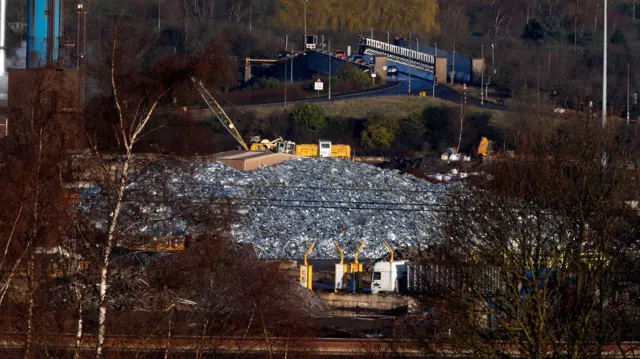 Steel plant in Rotherham