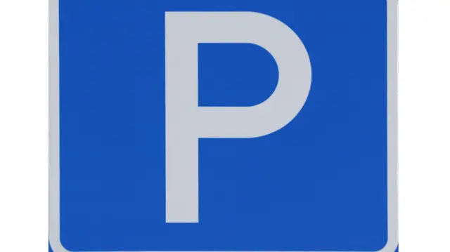 Parking sign