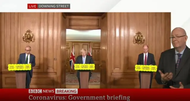 Boris Johnson leads the final UK government coronavirus  daily briefing