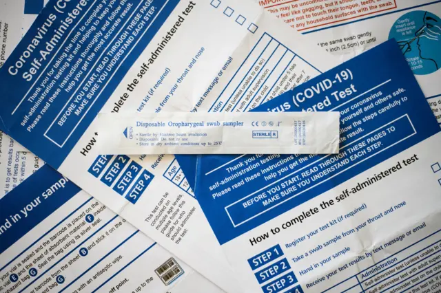Swab testing kit
