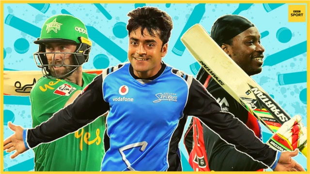 Glenn Mxwell, Rashid Khan, Chris Gayle