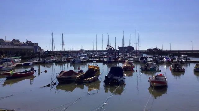 Bridlington harbour