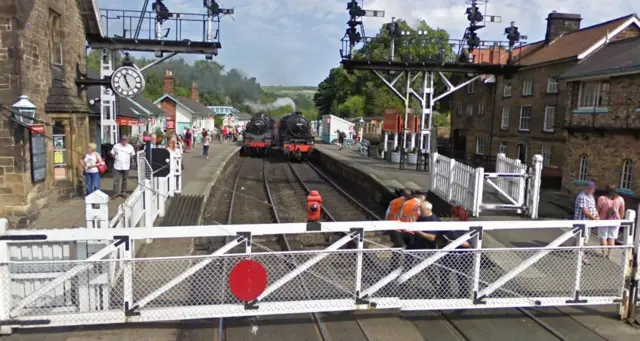 Steam engines at Grosmont