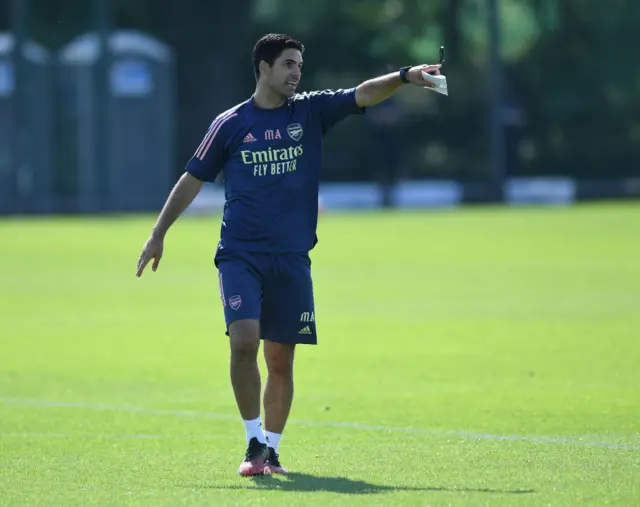 Arsenal boss Mikel Arteta