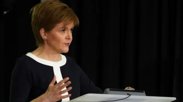 Nicola Sturgeon will lead today's coronavirus briefing from 12.30pm