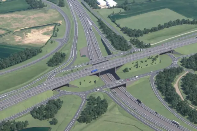 New Blackcat roundabout