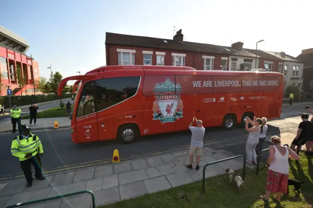 Liverpool team coach