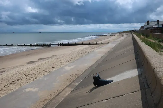 Bacton beach