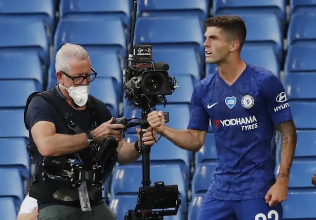 Pulisic celebrates