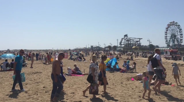 Skegness beach