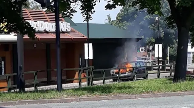 McDonald's fire