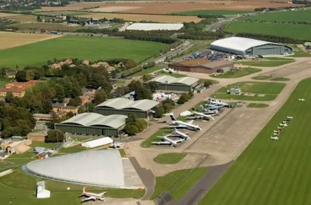 Imperial War Museum site in Duxford