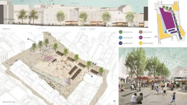 Consultation plans for the Market Square