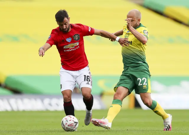 Bruno Fernandes and Teemu Pukki