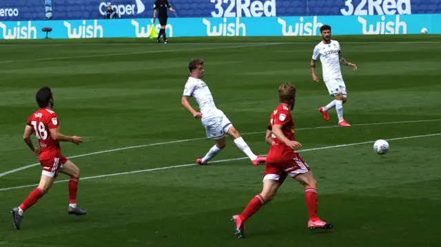 Patrick Bamford scores for Leeds