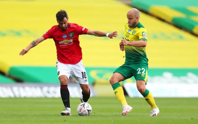 Manchester United's Bruno Fernandes