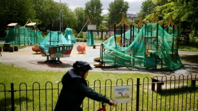 Closed playground