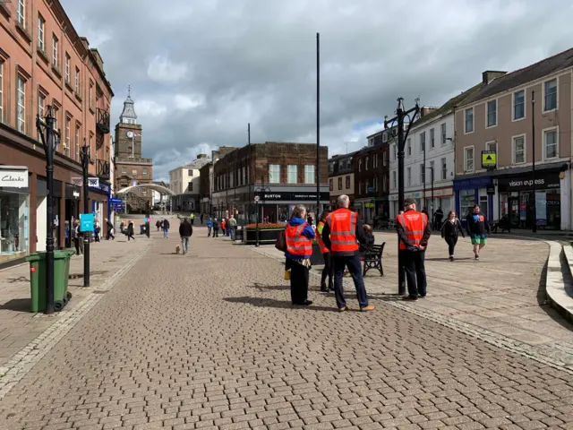 Dumfries general view