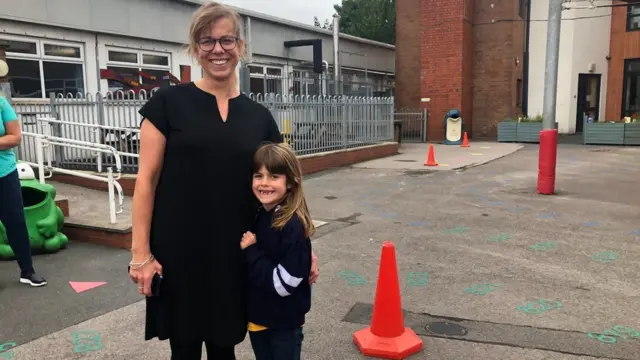 Sarah-Jane and daughter Martha