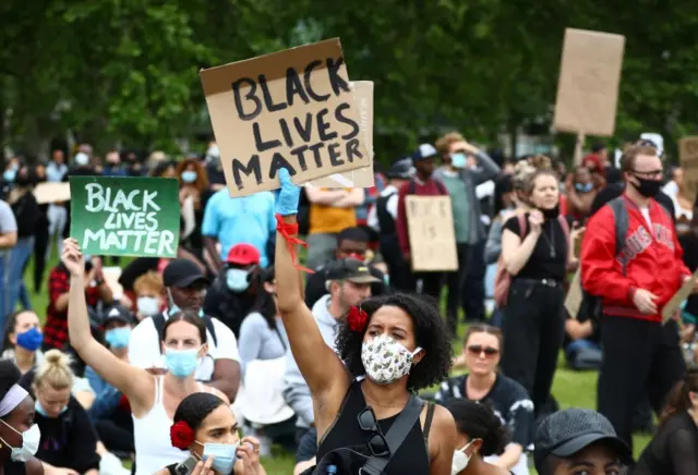 Hyde park protest