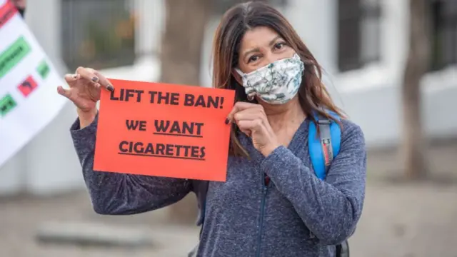 Protesters marching to parliament building on June 02, 2020 in Cape Town, South Africa.