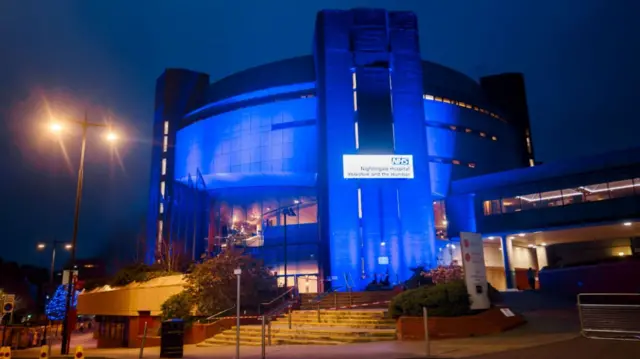 Nightingale Hospital at the Harrogate Convention Centre in Harrogate