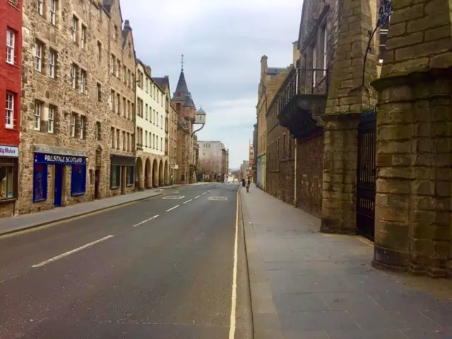 Royal Mile in Edinburgh