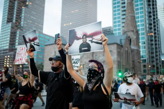 Protest in Denver