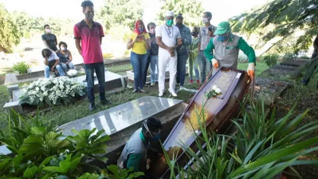 Funeral in Brazil